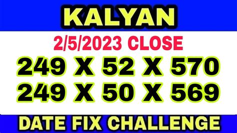 2 7 4 9. . Kalyan close fix live